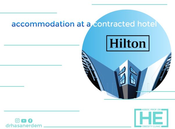 accommodation at a contracted hotel